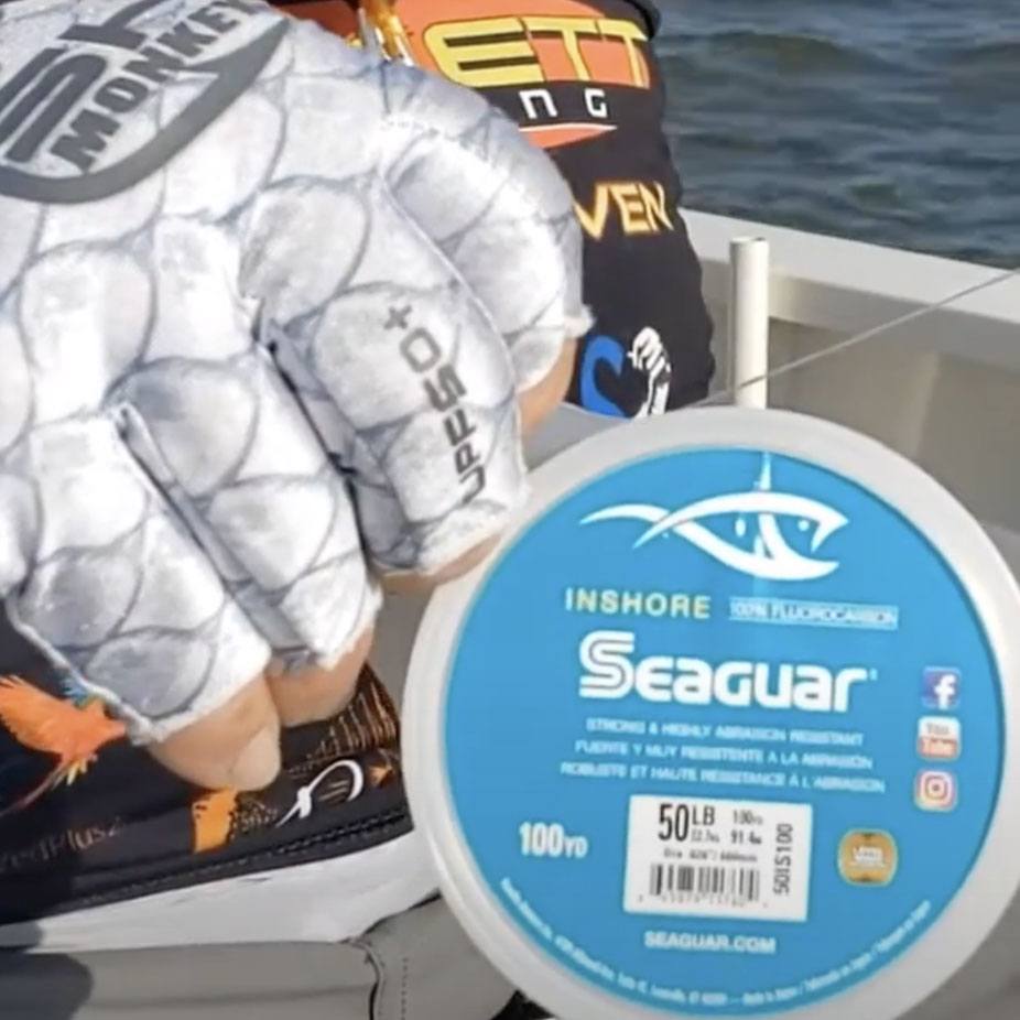 Saltwater Captain Mike Frenette shows how Seaguar Inshore Leader Material can make the difference