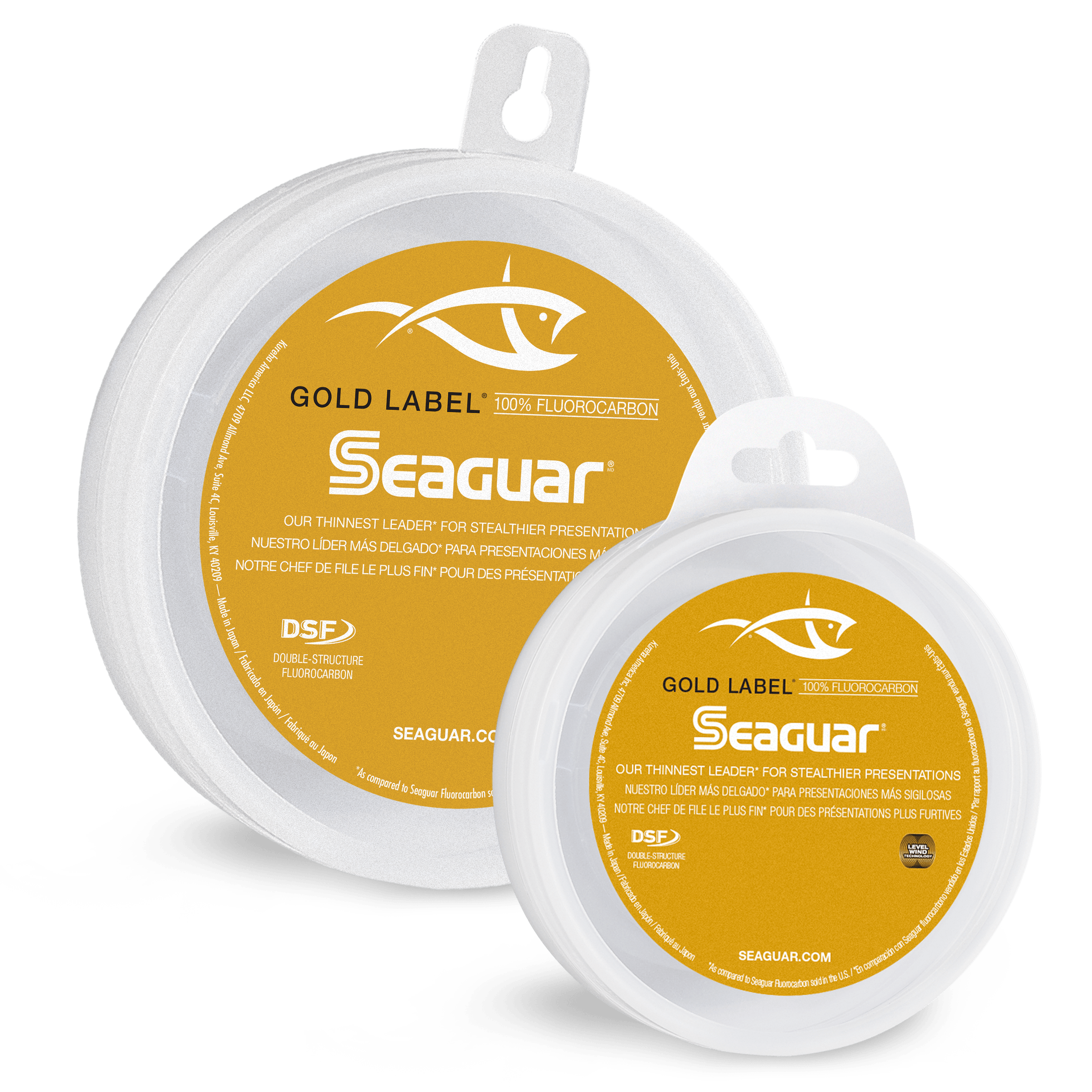 Seaguar Adds 50-Yard Spool SIze for Gold Label® 100% Fluorocarbon