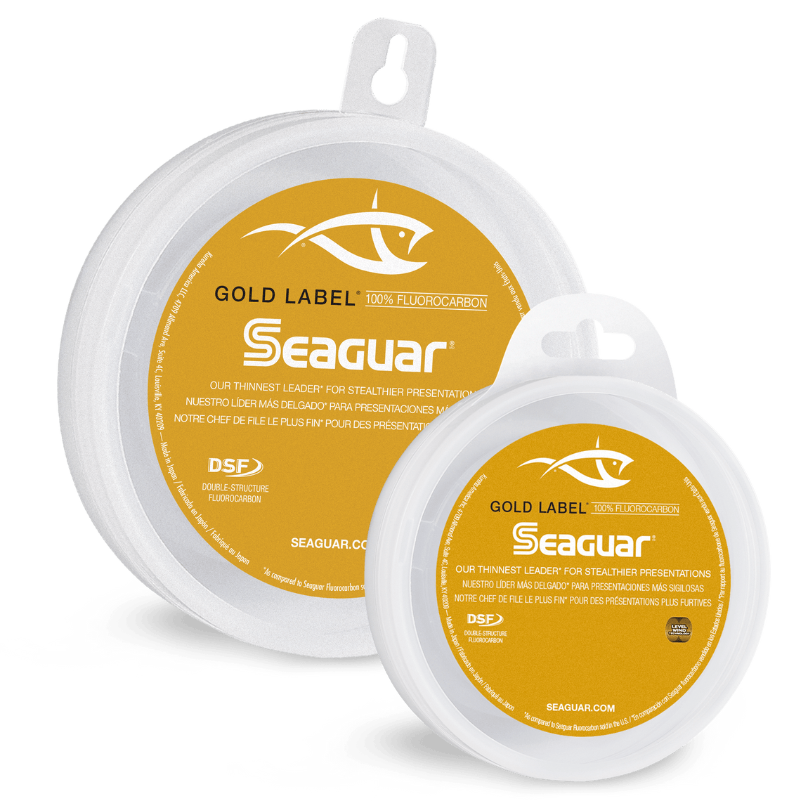 Seaguar Adds Three More Sizes of Gold Label<sup>®</sup> 100% Fluorocarbon Leader