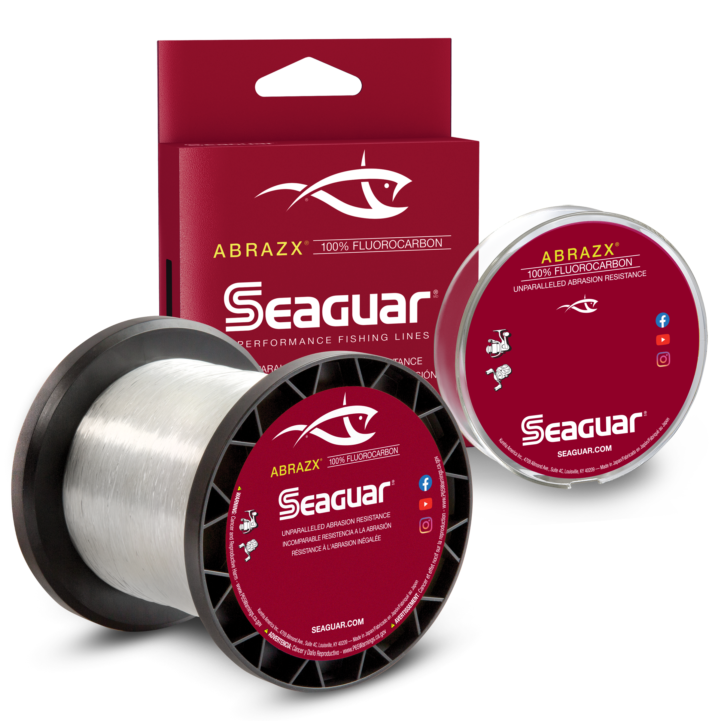 AbrazX Fluorocarbon Mainline | Freshwater | Seaguar AbrazX Fluorocarbon Mainline | Freshwater | Seaguar