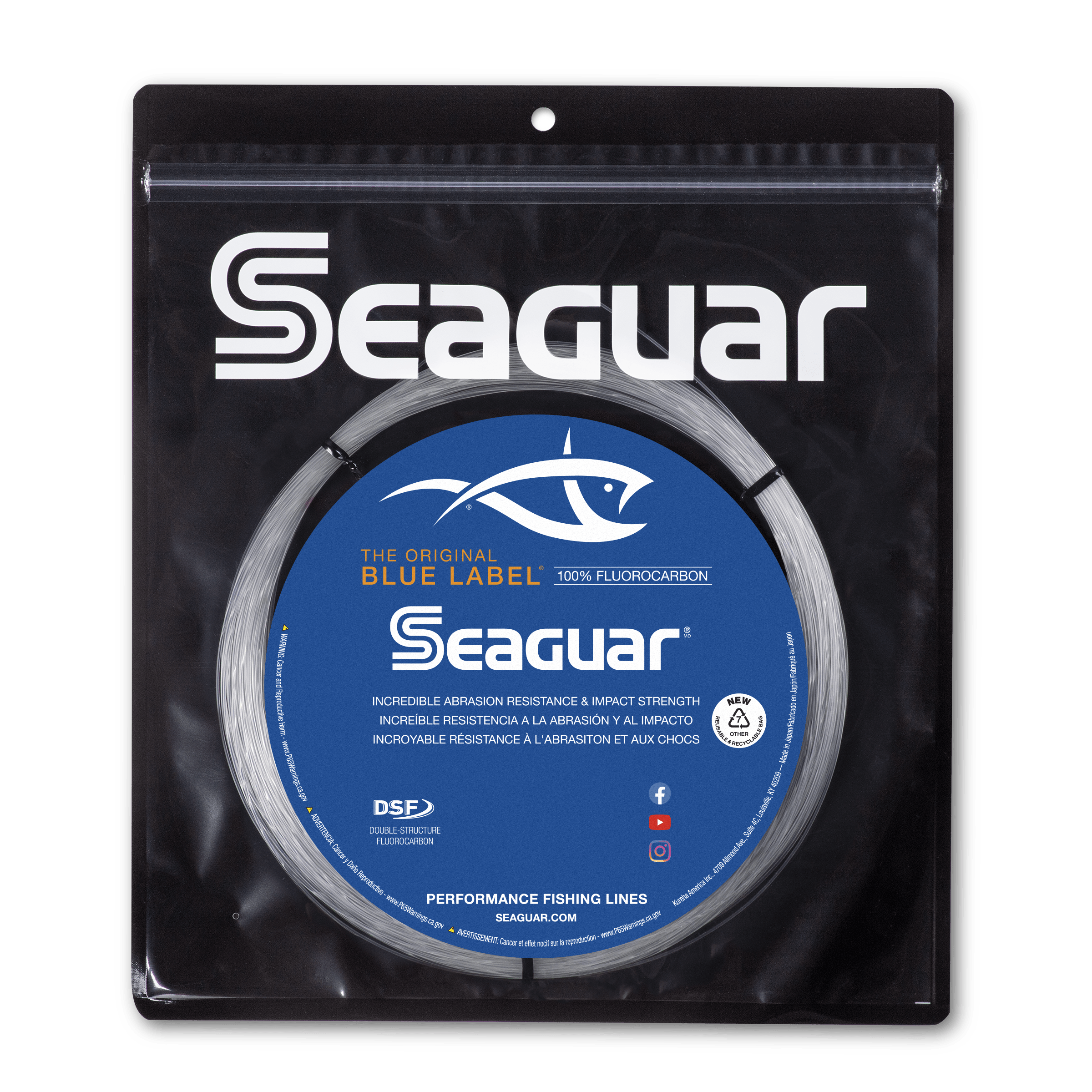 Blue Label Big Game Coil Leader | Saltwater | Seaguar Blue Label Big Game Coil Leader | Saltwater | Seaguar