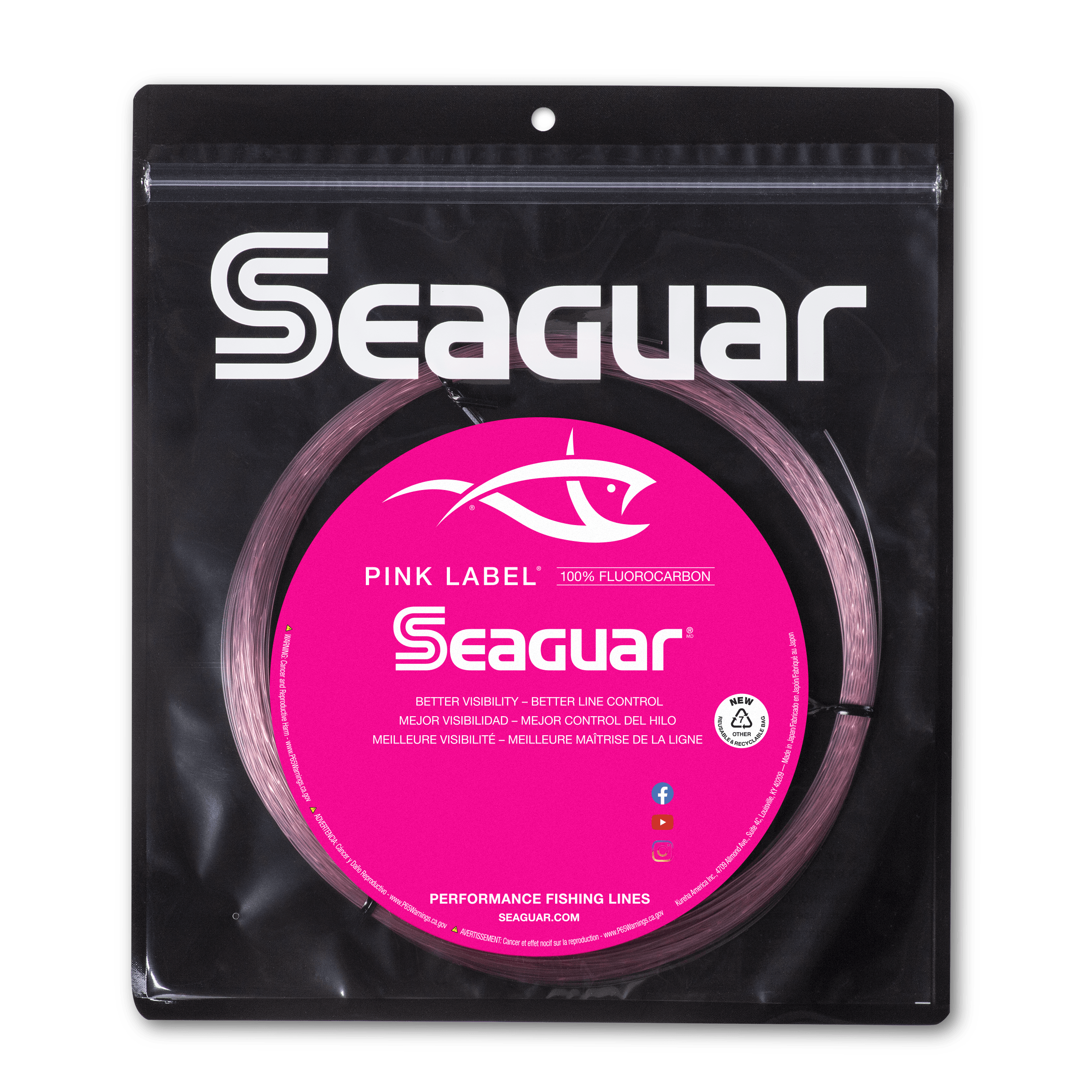 Pink Label Big Game Coil Leader | Saltwater | Seaguar Pink Label Big Game Coil Leader | Saltwater | Seaguar