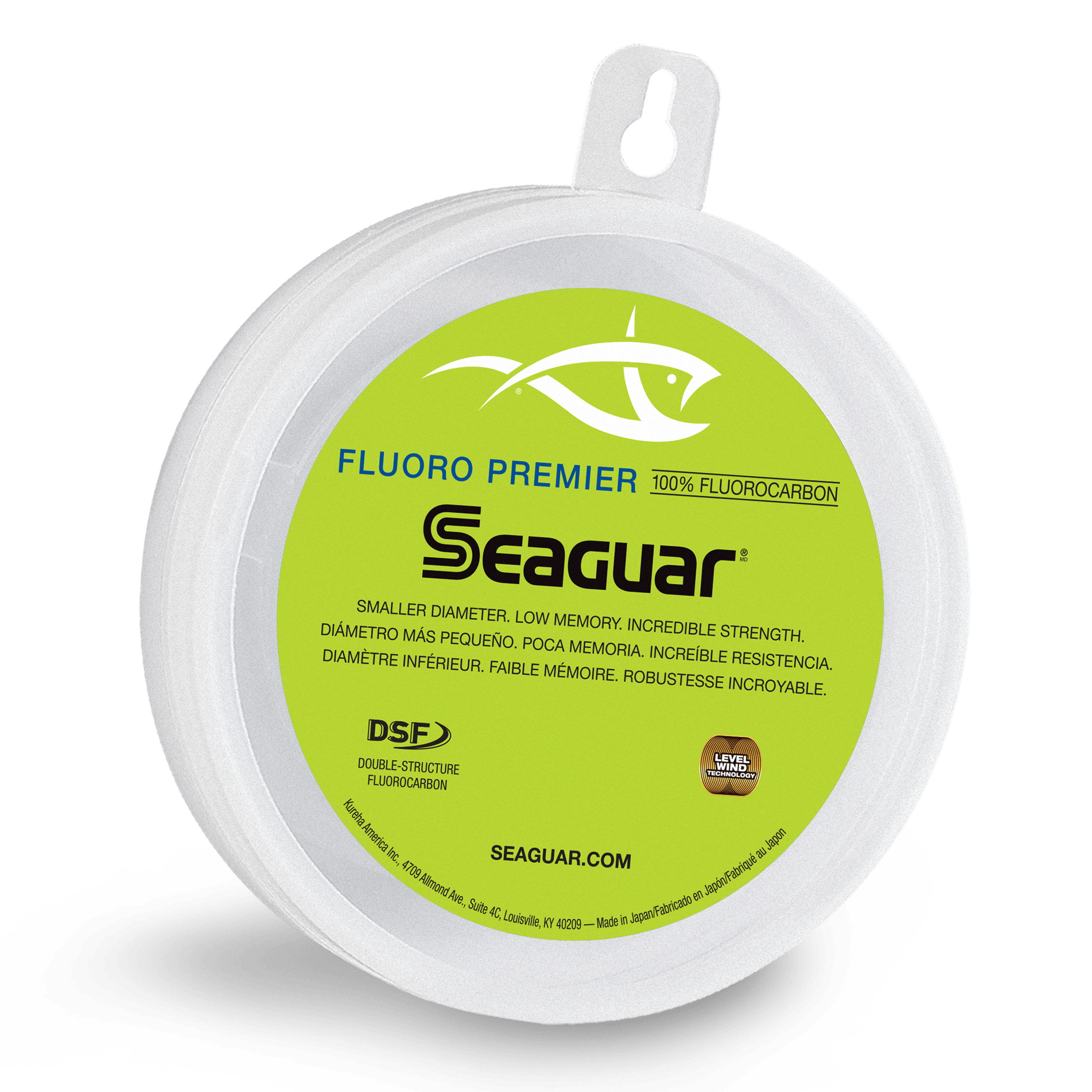 Seaguar Fluoro Premier 100% Fluorocarbon Fishing Line DSF, Saltwater, Big  Game