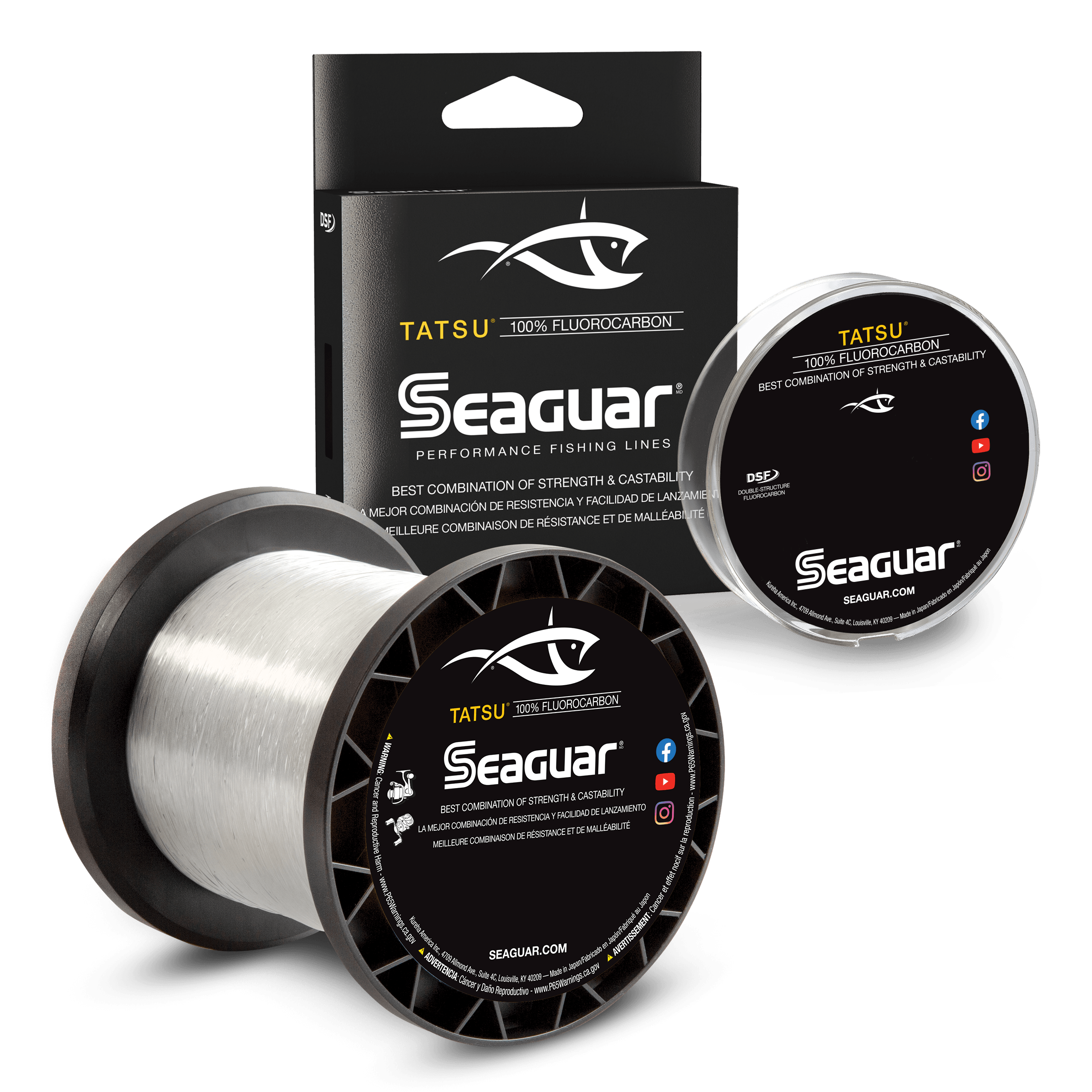 Seaguar InvizX Fluorocarbon Fishing Line 8 lb / 200yd