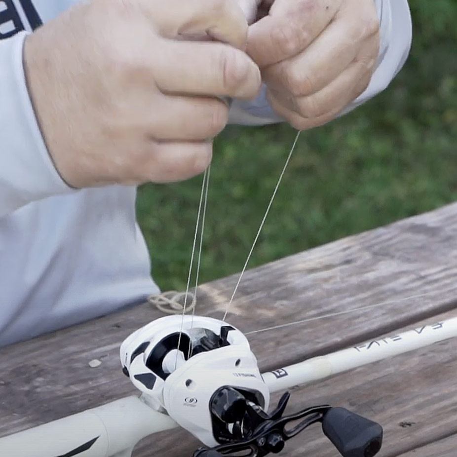 Dispose Fishing Line from a  Baitcasting Reel Properly