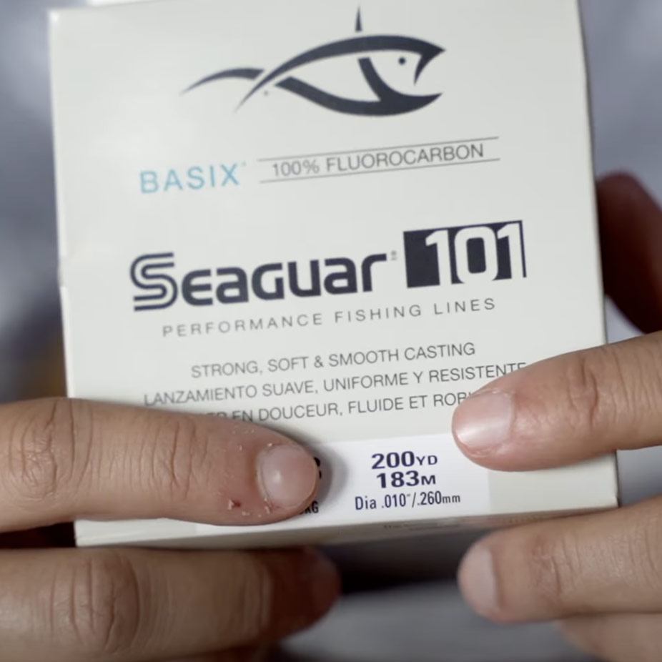 Seaguar BasiX™ Fluorocarbon Fishing Line vs Monofilament
