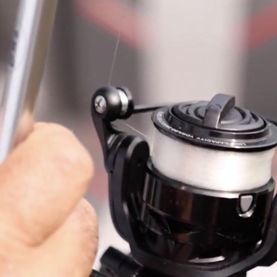 How to Spool a Spinning Reel with Mark Zona