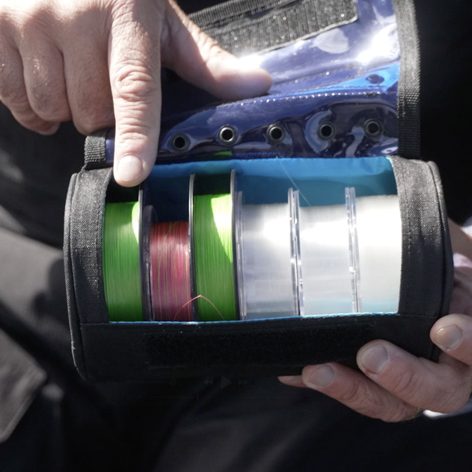 Leader Storage Card Easy, Compact Storage for Leader Spools | Seaguar