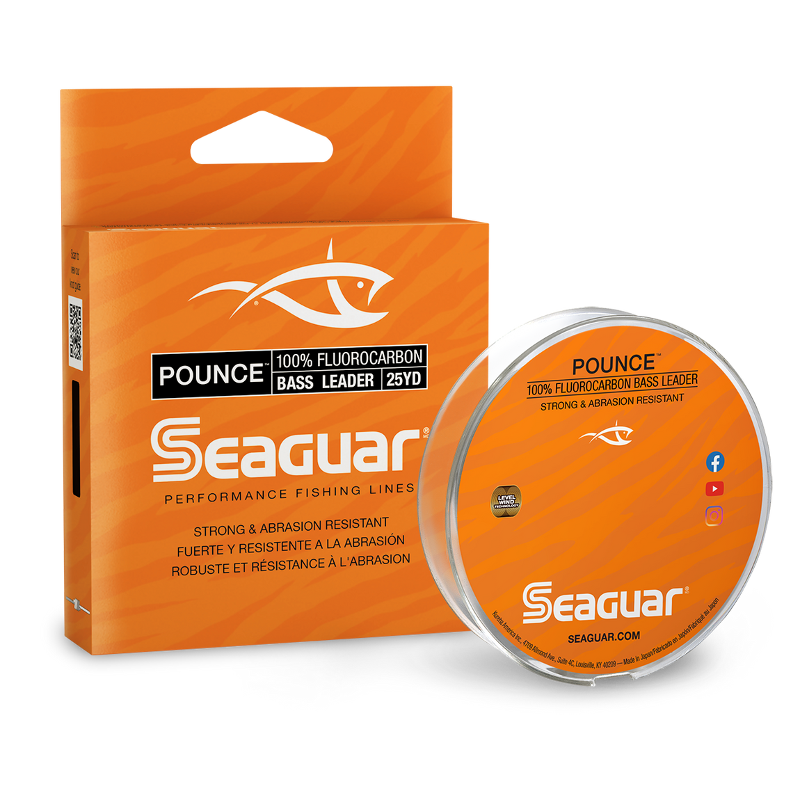 SEAGUAR UNVEILS POUNCE, A BASS-SPECIFIC FLUOROCARBON LEADER