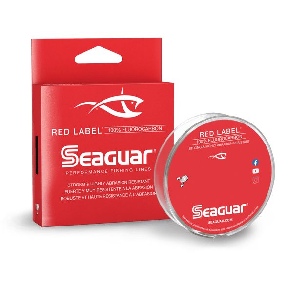 Seaguar AbrazX 100% Fluorocarbon Fishing Line 25lbs, 200yds Break  Strength/Length - 25AX200 