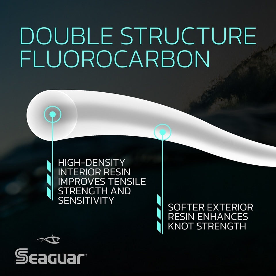 Seaguar Fluoro Premier 100% Fluorocarbon Leader 25 yds - 25 lb