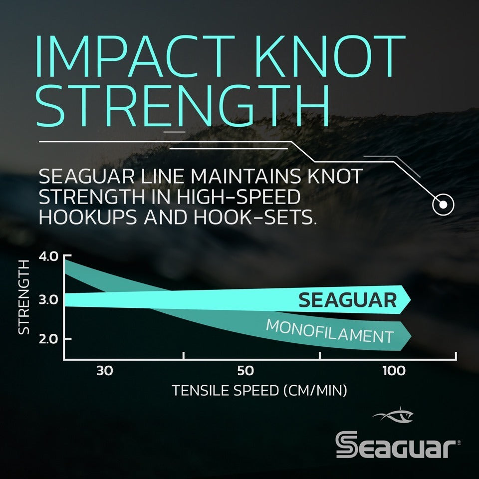 Seaguar Gold Label 100% Fluorocarbon Fishing Line, 25lb Break Strength,  50yds