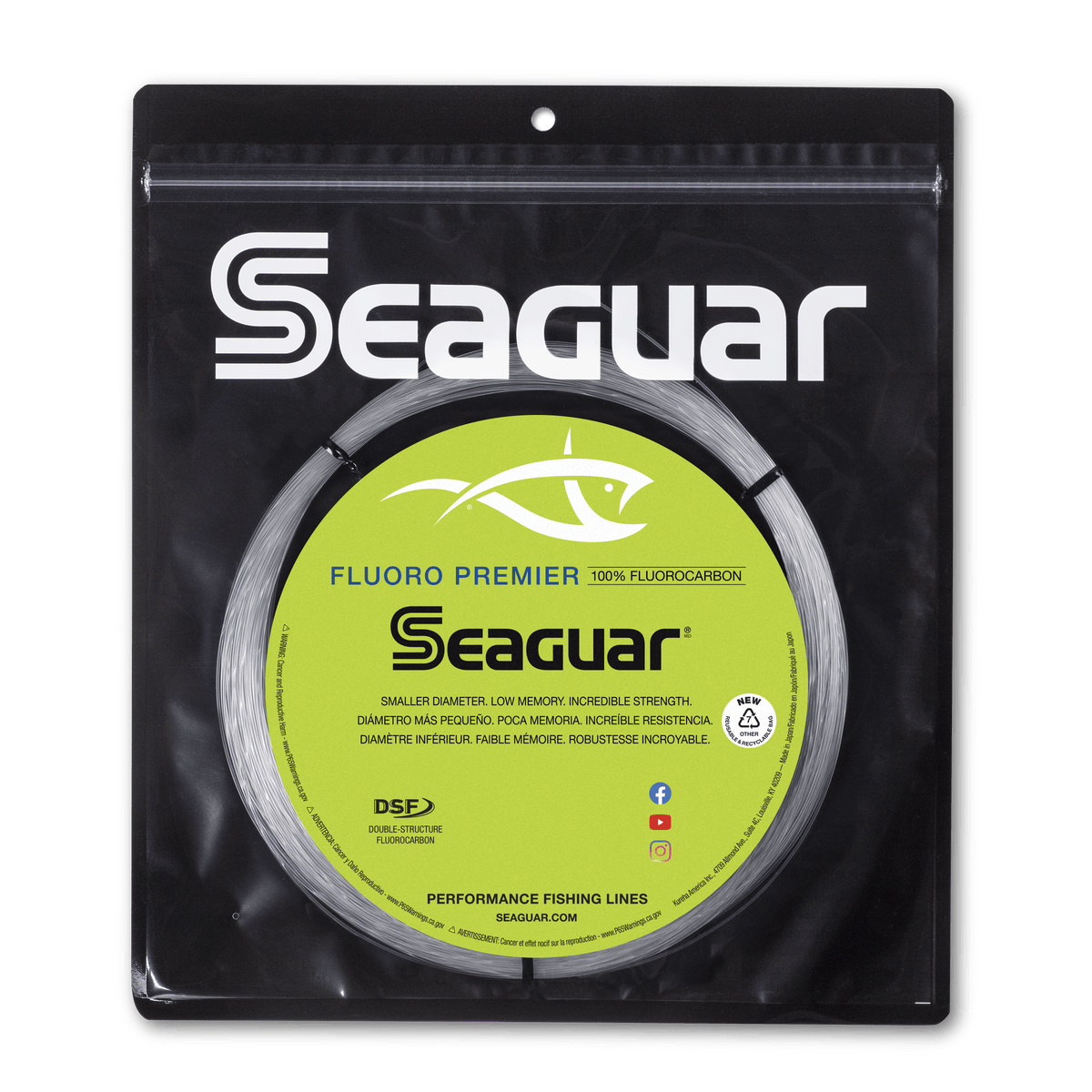Fluoro Premier Big Game Coil Leader | Saltwater | Seaguar