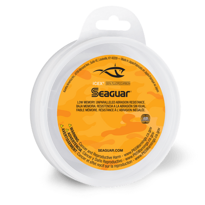 IceX- Seaguar Fluorcarbon Fishing Line Built for Cold Water. 