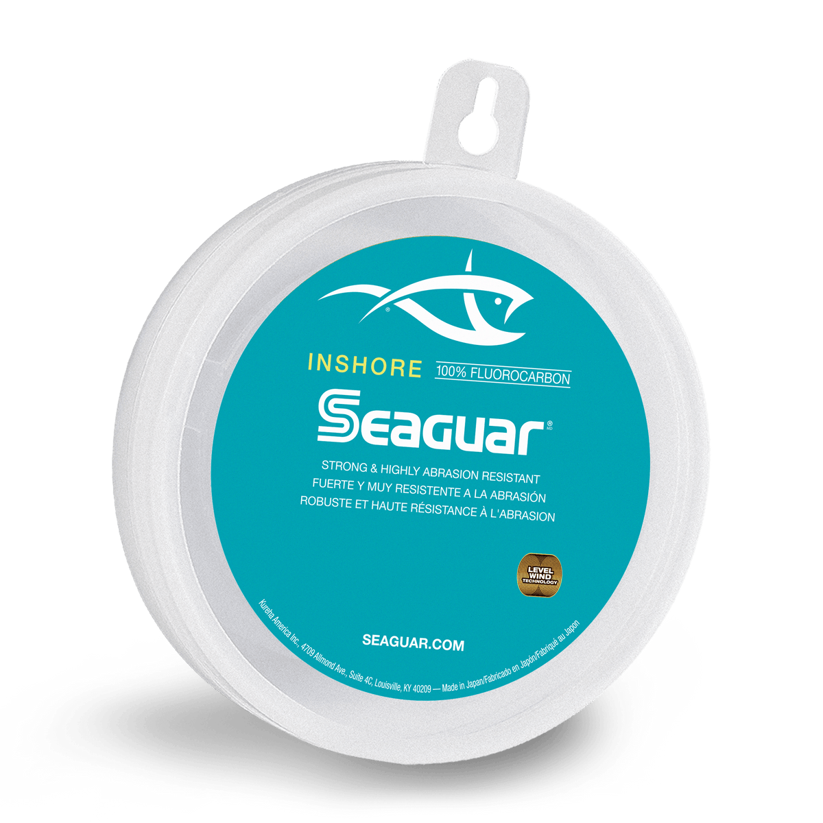 Seaguar Inshore Fluorocarbon Leader – Strong and Highly Abrasion Resistant,  Excellent Impact and Knot Strength, Fast Sinking and Virtually Invisible