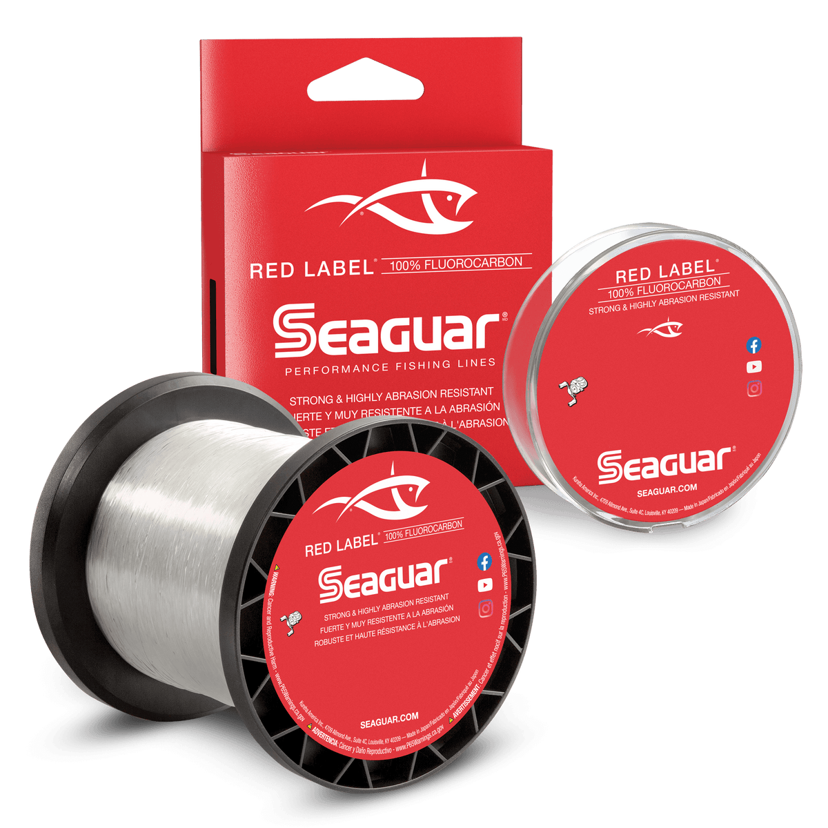 Seaguar Invizx 100% Fluorocarbon Fishing Line Clear CHOOSE YOUR LINE WEIGHT!