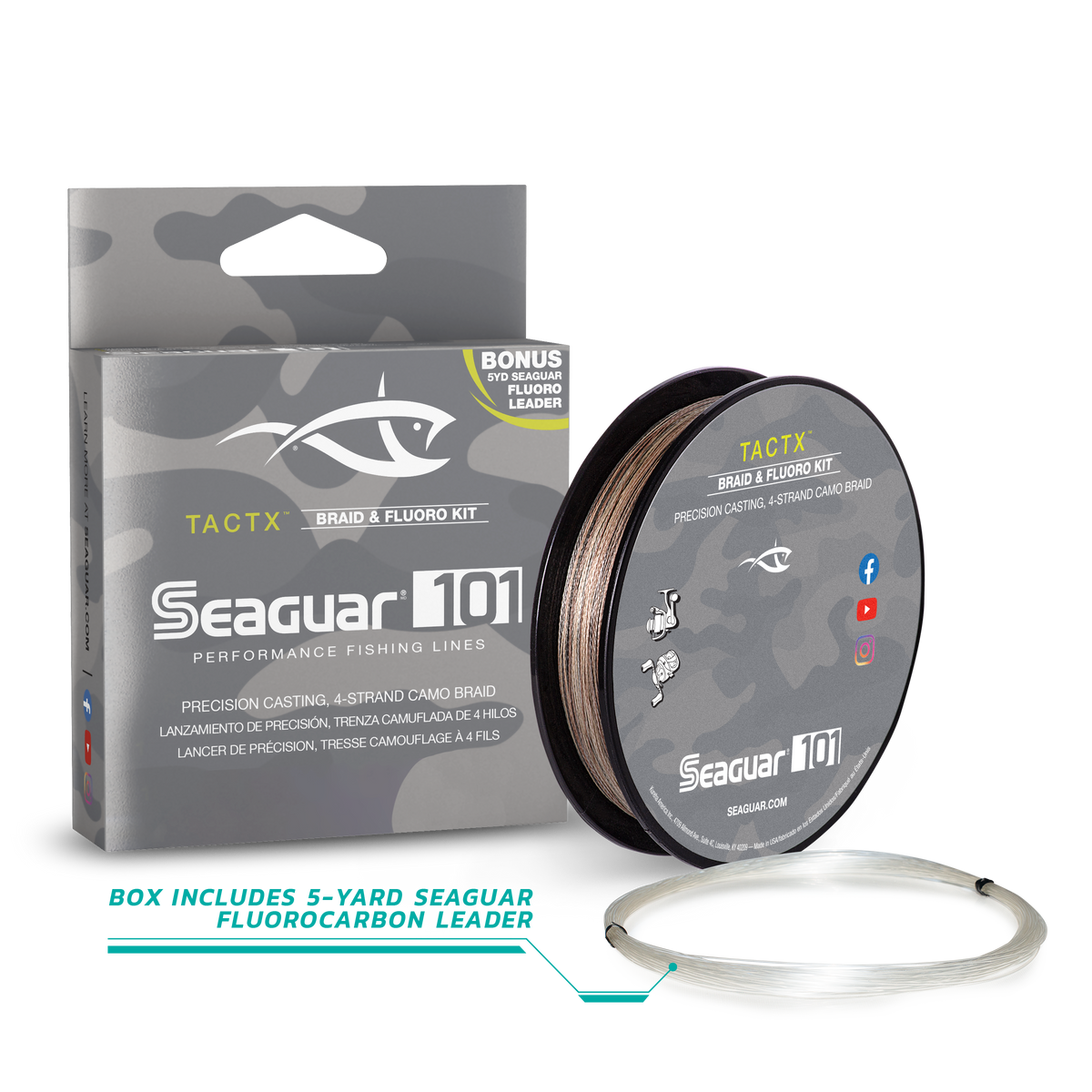 Seaguar Fluorocarbon Fishing Line in Fishing Line 